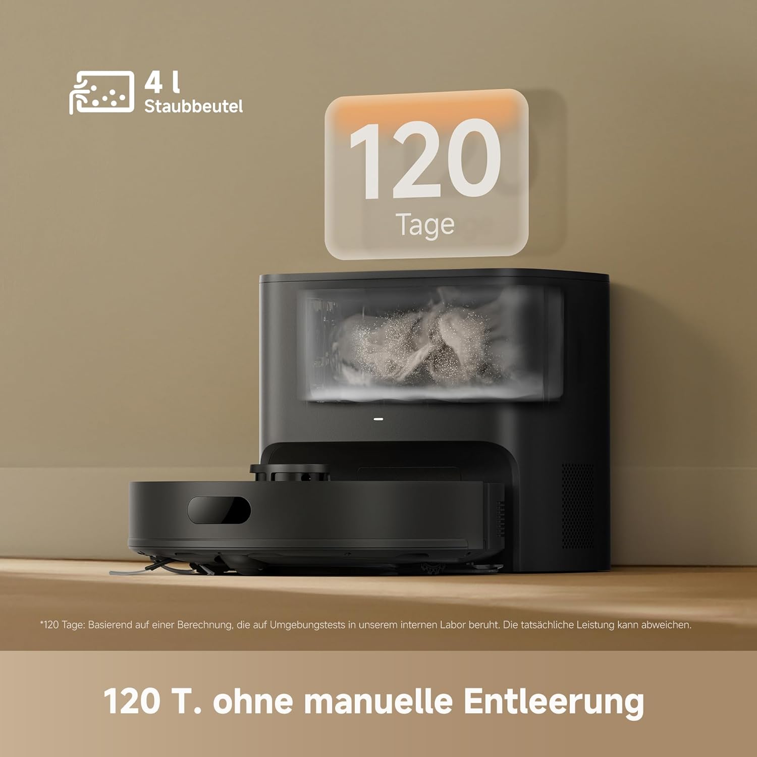 dreame D20 Air Plus Saug- und Wischroboter mit 20.000 Pa Saugkraft, Verwicklungsschutz, selbstentleerendem Dock, Teppich-Tiefenreinigung und Smart-Navigation. 3 dreame D20 Air Plus Saug- und Wischroboter mit 20.000 Pa Saugkraft, Verwicklungsschutz, selbstentleerendem Dock, Teppich-Tiefenreinigung und Smart-Navigation. – Bild 3