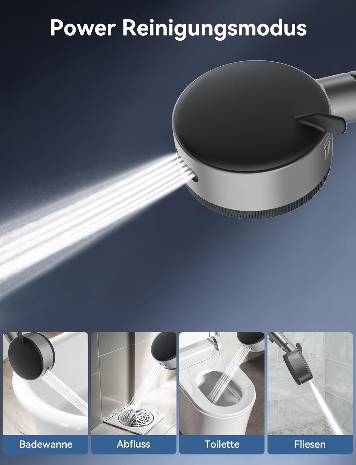 Magichome Duschkopf mit Filter, 6 Modi, Nicht für Elektro-Duschen 5 Magichome Duschkopf mit Filter, 6 Modi, Nicht für Elektro-Duschen – Bild 5