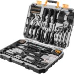 Werkzeugkoffer Werkzeugkasten Werkzeug Koffer Werkzeugset　Werkzeugbox：DEKO　Werkzeugkiste Bestückt　178-tlg　Universal Komplett mit Werkzeuge Handwerkzeug　－ für Damen Herren zum Haushalt Werkstatt DIY