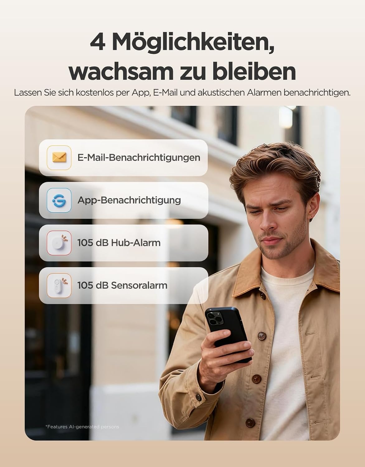 GoveeLife Upgrade Smarter Wassermelder 1s mit Hub, 3 Wassersensoren 2 GoveeLife Upgrade Smarter Wassermelder 1s mit Hub, 3 Wassersensoren – Bild 2