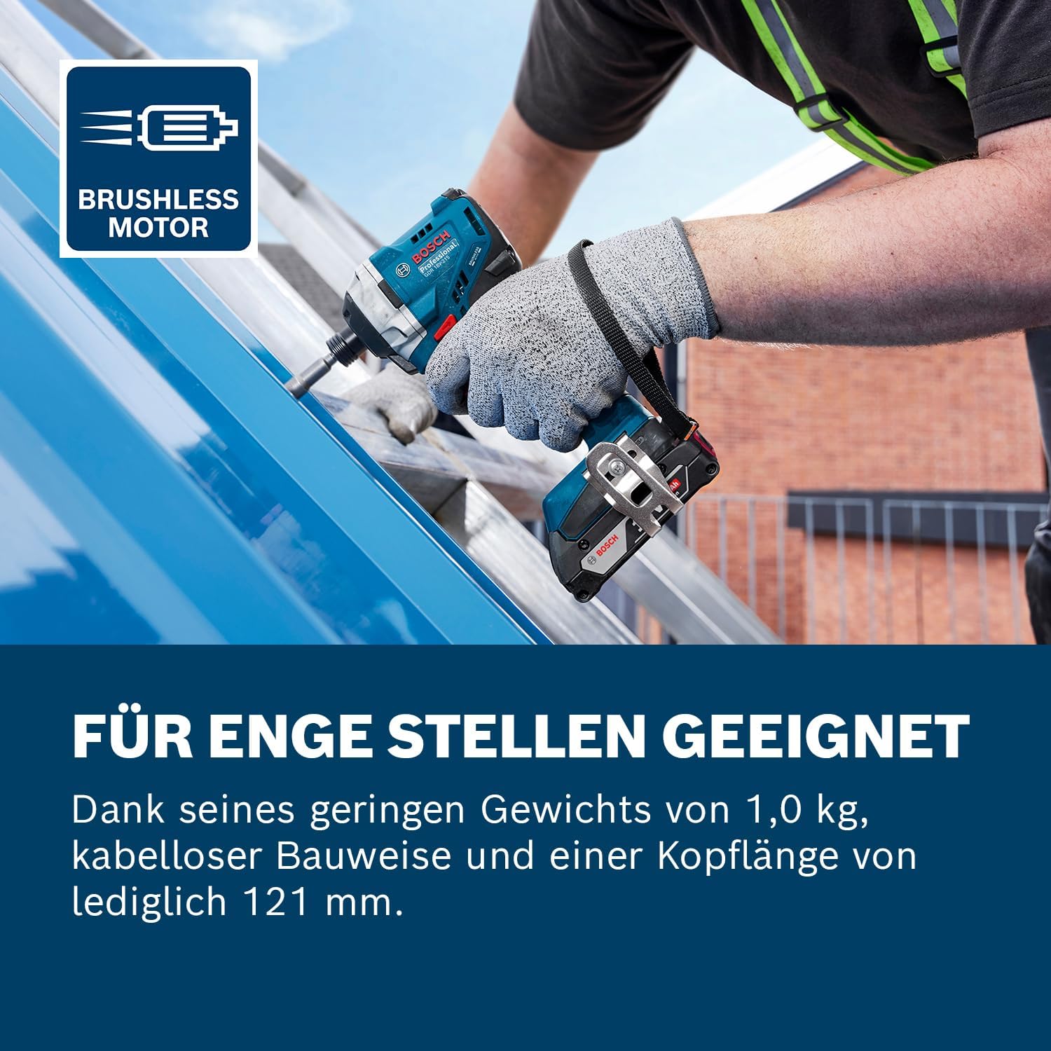 Bosch PRO 18V System Akku-Drehschlagschrauber GDR 18V-215 (inkl. L-BOXX) 3 Bosch PRO 18V System Akku-Drehschlagschrauber GDR 18V-215 (inkl. L-BOXX) – Bild 3