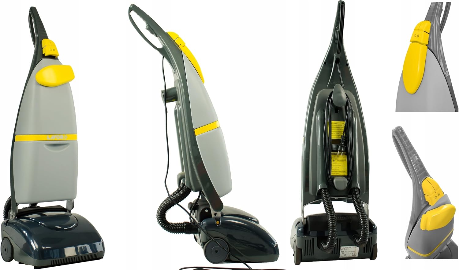Lavor Kompakte Scheuersaugmaschine Sprinter 1000W, Bodenreinigungsmaschine mit Walzenbürste & Absaugung, 1015 m²/h, 2 Saugbalken, Hartbodenreiniger für Büro, Hotel, Praxis & Zuhause 4 Lavor Kompakte Scheuersaugmaschine Sprinter 1000W, Bodenreinigungsmaschine mit Walzenbürste & Absaugung, 1015 m²/h, 2 Saugbalken, Hartbodenreiniger für Büro, Hotel, Praxis & Zuhause – Bild 4