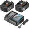 2 x 18V 5500mAh Akku 18V akku Ersatzakku mit DC18RC Ladegerät Kompatibel mit BL1860 BL1860B BL1855 BL1855B BL1850 BL1850B BL1860B DC18RC 7 71cDI42XsL. AC SL1500