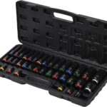 1/2" CR-MO Schlagschrauber Nüsse Set, 35-tlg, 8–32 mm