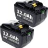 12000mAh Ersatzakku für Makita Akku 18v 12.0Ah Li-Ion Ersatzakku für Makita Akku BL1860 BL1840 BL1830 BL1860B BL1815 BL1835 BL1850B BL1845 BL1850 194205-3 LXT-400 mit LED 7 71kZisoImBL. AC SL1500