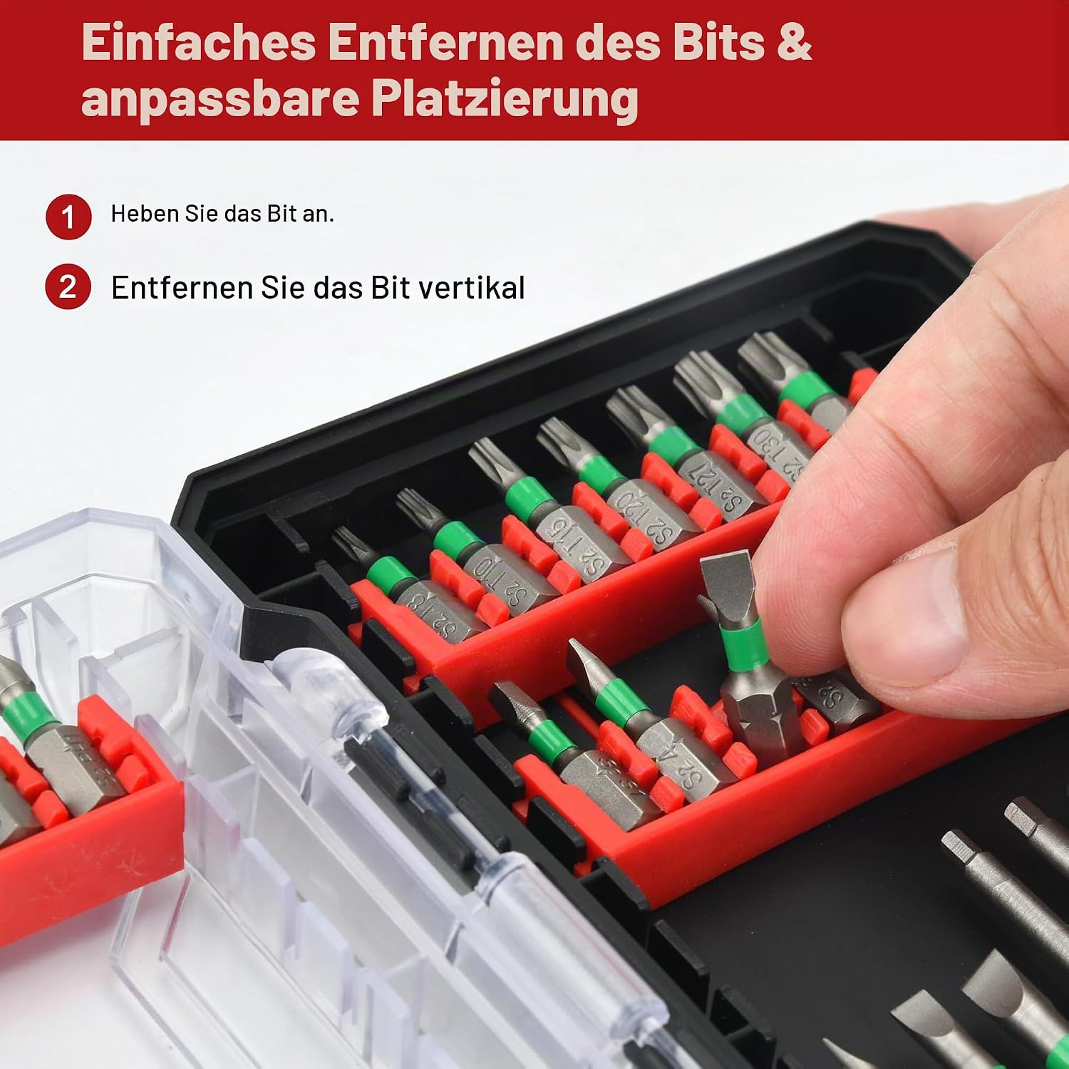 35-tlg. Impact-Bits S2 1/4" 6-kant PH/TX/PZ/SL/Hex 5 35-tlg. Impact-Bits S2 1/4" 6-kant PH/TX/PZ/SL/Hex – Bild 5