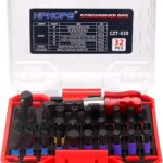 HPHOPE 32tlg. Impact Schrauberbit Set (PH, PZ, Hex, T, S-Bit, Länge: 25mm)