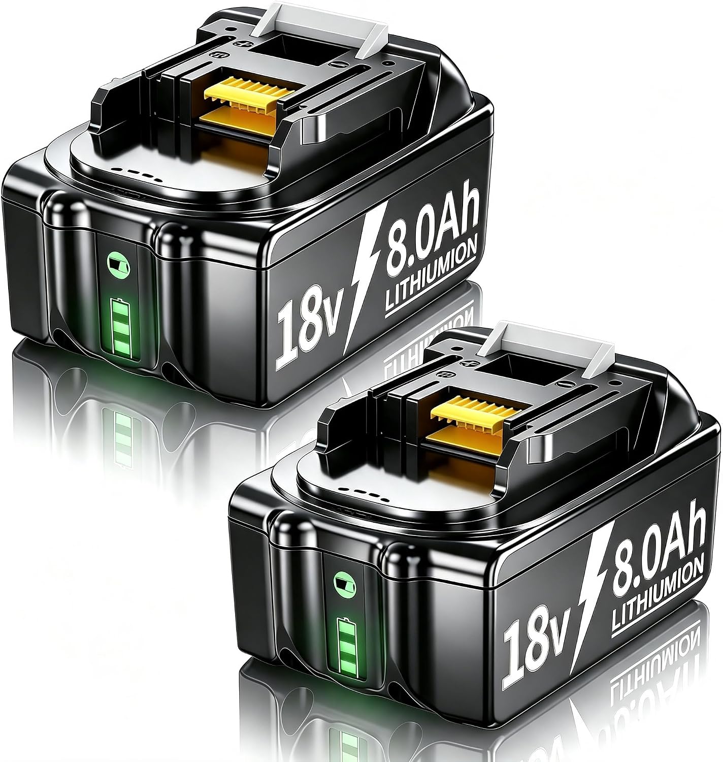 2 X 18V 8.0Ah/8000mAh Li-ion Battery BL1830 Ersatzakku für Makita Akku 18V 1 2 X 18V 8.0Ah/8000mAh Li-ion Battery BL1830 Ersatzakku für Makita Akku 18V