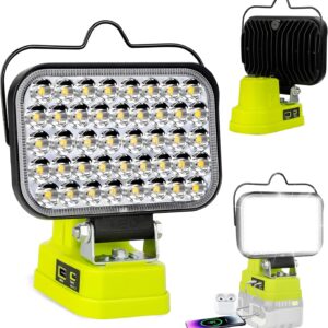 LED Akku Lampe Kompatibel mit Rybi 18V ONE+