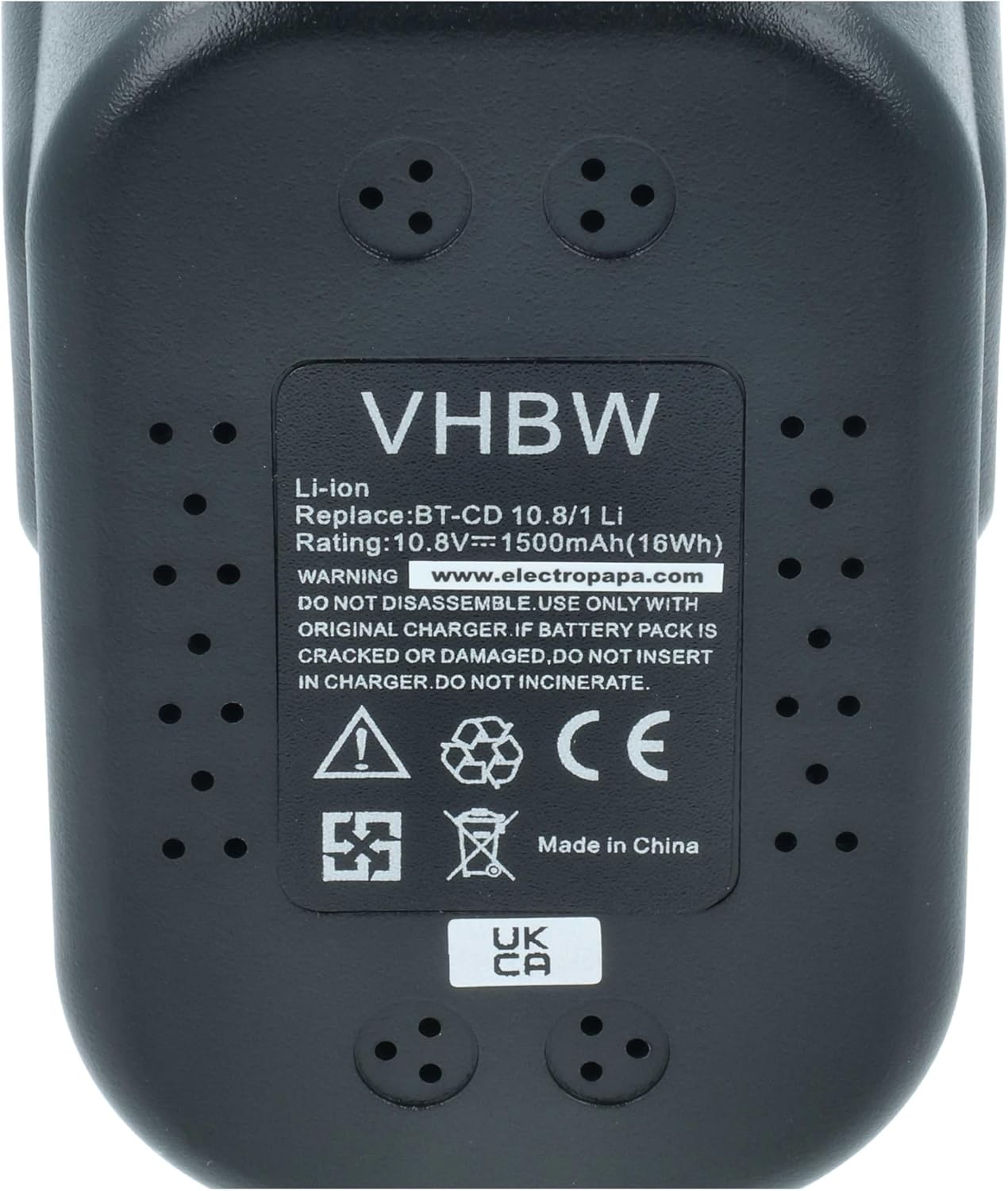 vhbw Akku Ersatz für Einhell BT-CD 10.8/1 Li 5 vhbw Akku Ersatz für Einhell BT-CD 10.8/1 Li – Bild 5