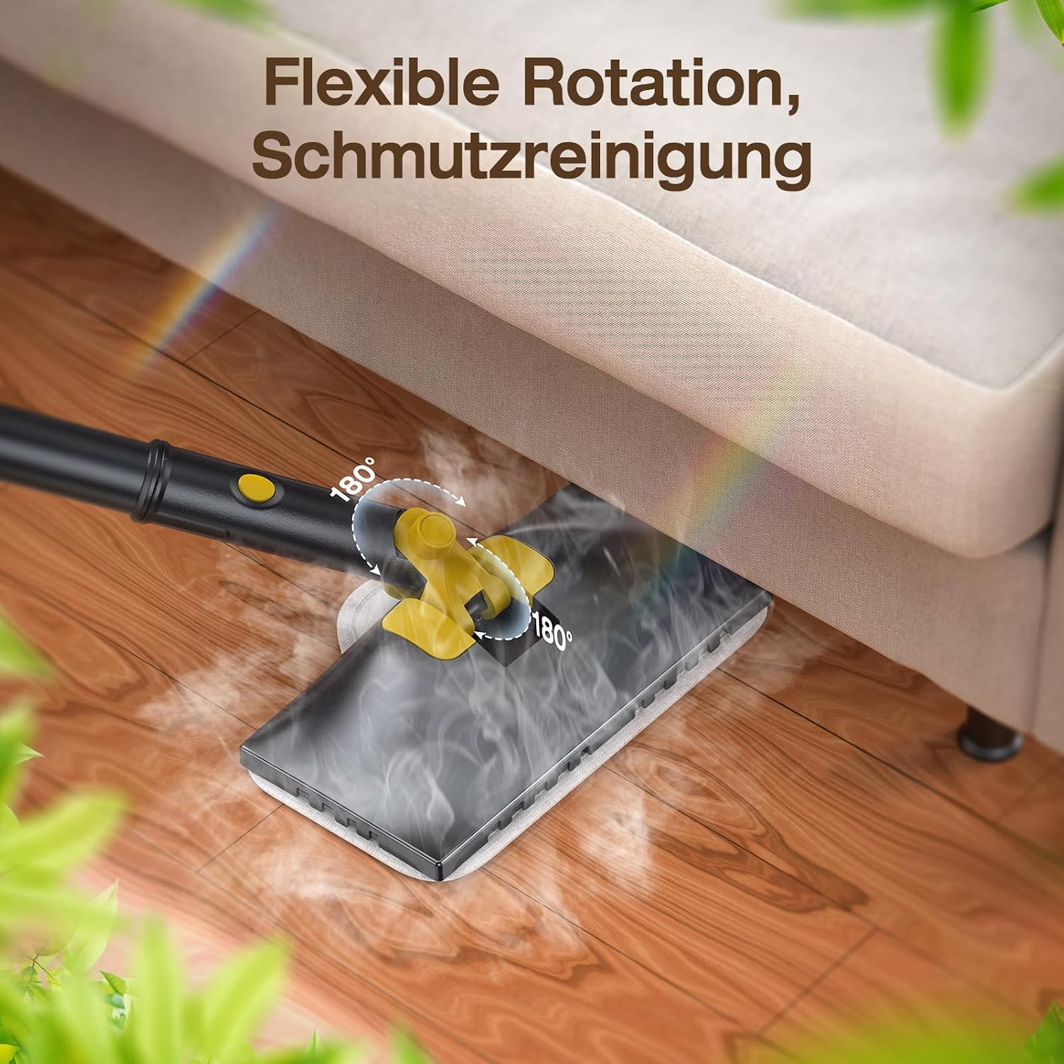 Dampfreiniger mit abnehmbarem Handdampfreiniger 2 Dampfreiniger mit abnehmbarem Handdampfreiniger – Bild 2