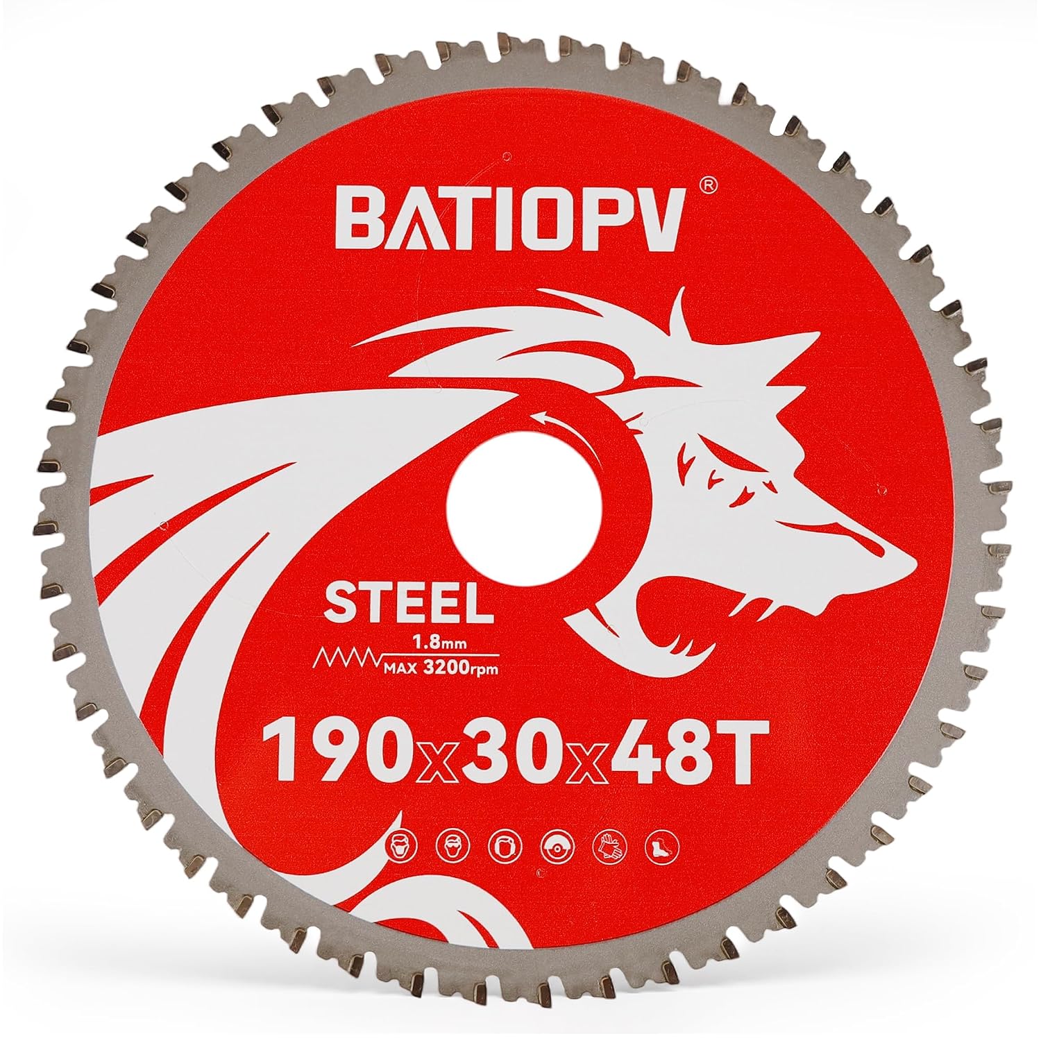 Kreissägeblatt 190 x 30 mm HM Sägeblatt für Metall, Stahl, Eisen, Aluminium – Präzises Hartmetall Sägeblatt kompatibel mit Bosch, Makita, Einhell & mehr 1 Kreissägeblatt 190 x 30 mm HM Sägeblatt für Metall, Stahl, Eisen, Aluminium – Präzises Hartmetall Sägeblatt kompatibel mit Bosch, Makita, Einhell & mehr