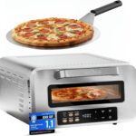 ProfiCook® Pizzaofen elektrisch | 400°C | echter Pizzastein | inkl. Pizzaheber | variable Zeit und Temperatureinstellung | Pizza Ofen Elektro | für Pizza in unter 5 min. | Pizzamaker | PC PO 1323