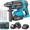 SEESII 2.8J Akku Bohrhammer 18V, 4-in-1 Schlagbohrmaschine, SDS Plus 2 81iUrd7xbML. AC SL1500