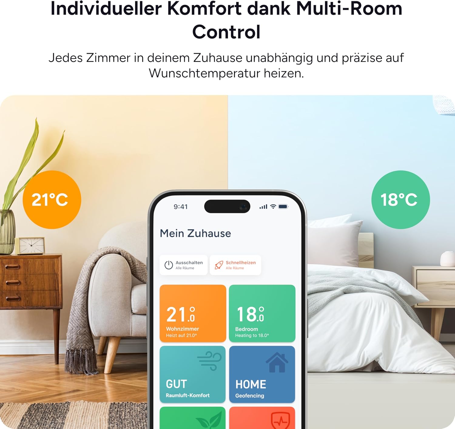 tado° Smartes Heizkörperthermostat X – Starter Kit mit Bridge X 3 tado° Smartes Heizkörperthermostat X – Starter Kit mit Bridge X – Bild 3