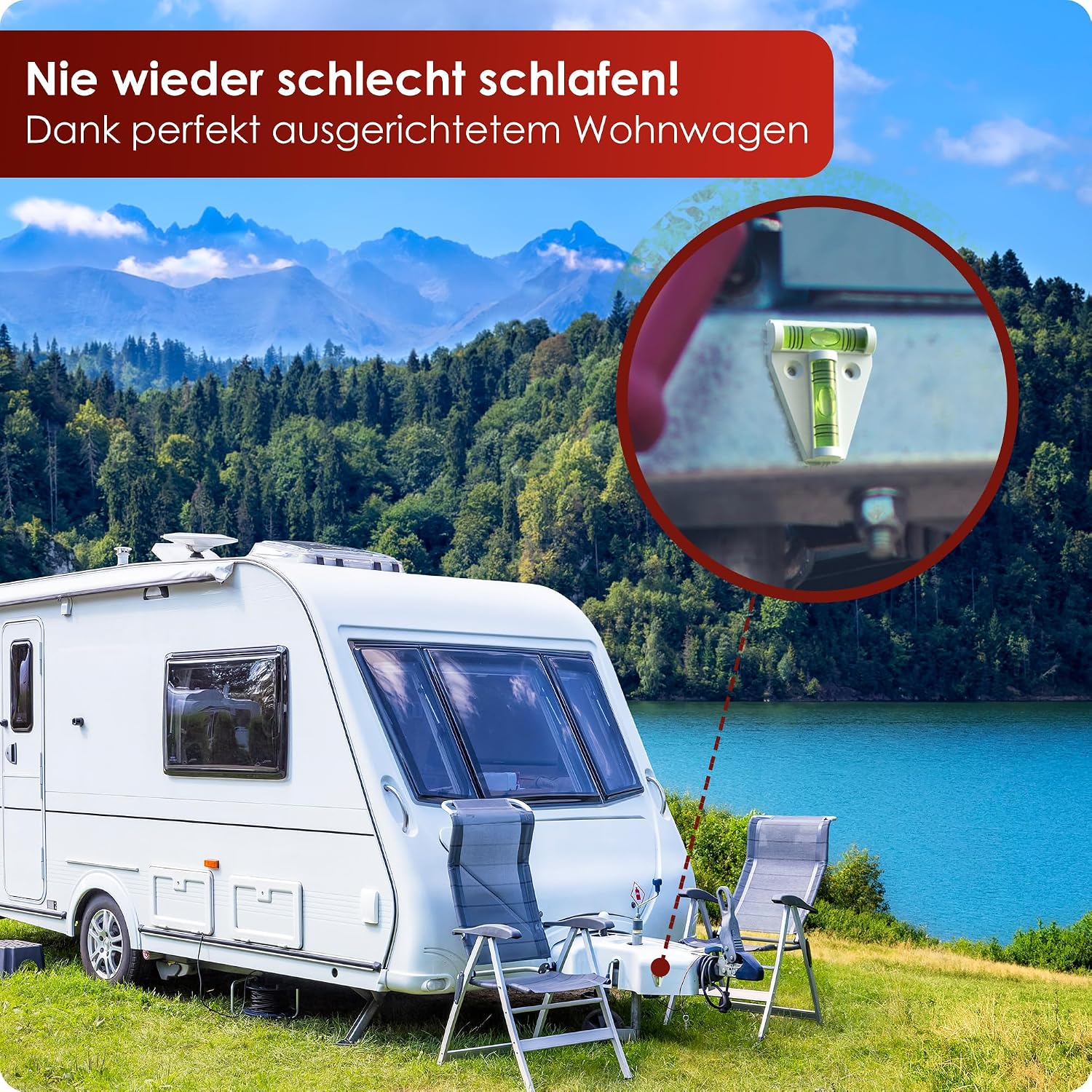 WEIDEBACH® 2x Robuste Wasserwaage klein, Magnetische Mini Wasserwaage weiß, Kleine Wasserwaage bruchsicher, Camping Wasserwaage, Wasserwaage Wohnmobil, Wasserwaage Wohnwagen, Kreuzwasserwaage 3 WEIDEBACH® 2x Robuste Wasserwaage klein, Magnetische Mini Wasserwaage weiß, Kleine Wasserwaage bruchsicher, Camping Wasserwaage, Wasserwaage Wohnmobil, Wasserwaage Wohnwagen, Kreuzwasserwaage – Bild 3