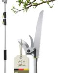 novaterra® Astschere Teleskop 2in1 mit Astsäge, 1,4-3,05 m Stiel