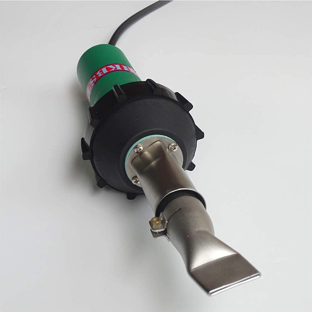 Professioneller Heißluftschweißer 1600W Kunststoffschweißset mit Schweißspitzen-Düsen und Nahtwalze für Vinylbodenreparatur, PVC-Schrumpfung und Autofahrwerksklappsreparatur 4 Professioneller Heißluftschweißer 1600W Kunststoffschweißset mit Schweißspitzen-Düsen und Nahtwalze für Vinylbodenreparatur, PVC-Schrumpfung und Autofahrwerksklappsreparatur – Bild 4