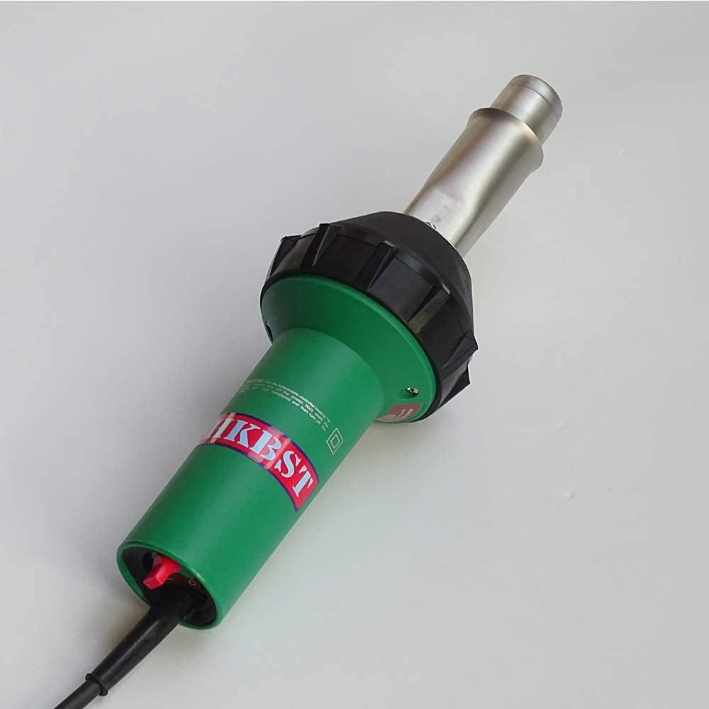 Professioneller Heißluftschweißer 1600W Kunststoffschweißset mit Schweißspitzen-Düsen und Nahtwalze für Vinylbodenreparatur, PVC-Schrumpfung und Autofahrwerksklappsreparatur 3 Professioneller Heißluftschweißer 1600W Kunststoffschweißset mit Schweißspitzen-Düsen und Nahtwalze für Vinylbodenreparatur, PVC-Schrumpfung und Autofahrwerksklappsreparatur – Bild 3