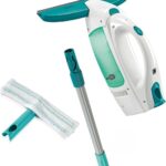 Leifheit Fenstersauger Set Dry&Clean mit Stiel/Einwascher, Fensterreiniger