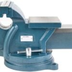 Steinbock Schraubstock 360° drehbar | 150 mm Backenbreite | Blau