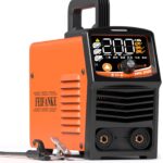 FEIFANKE Elektroden Schweißgerät ARC200 3 In 1 SYN IGBT Inverter Schweissgerät 200A mit LED Digitalanzeige MINI Tragbar Kompakt Schweissgerät MMA E-Hand/Lift TIG/Hot Start/Arc Force/VRD