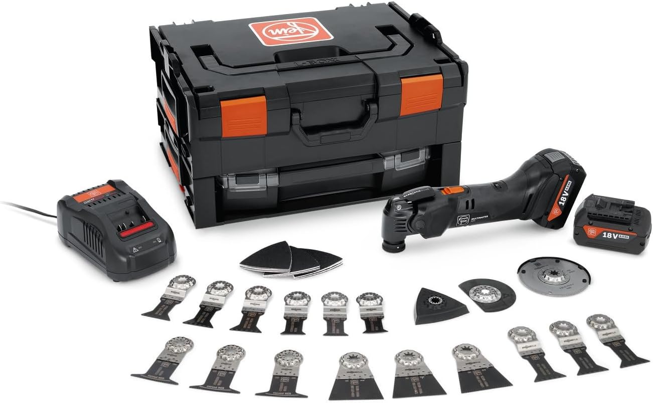 Fein Akku MULTIMASTER AMM 500 Plus BLACK EDITION (4 Ah, 18 V, StarlockPlus, in L-BOXX) 71294261000 1 Fein Akku MULTIMASTER AMM 500 Plus BLACK EDITION (4 Ah, 18 V, StarlockPlus, in L-BOXX) 71294261000