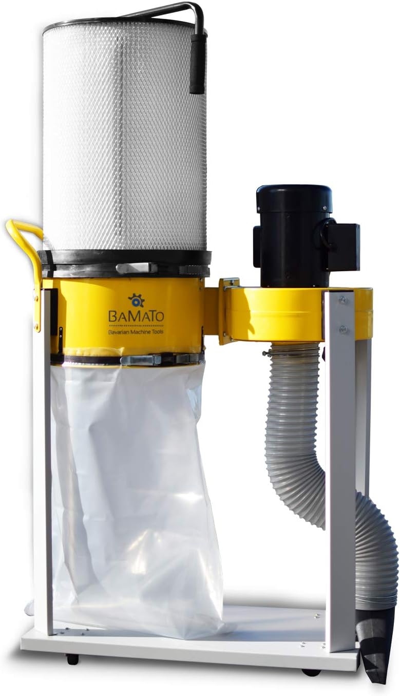 BAMATO Absauganlage AB-1500CF Späneabsaugung Feinstaubfilter 400V 3 BAMATO Absauganlage AB-1500CF Späneabsaugung Feinstaubfilter 400V – Bild 3