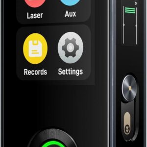 Fanttik A11 Ultra 3-in-1 Laser-Entfernungsmesser, IPS-Touchscreen