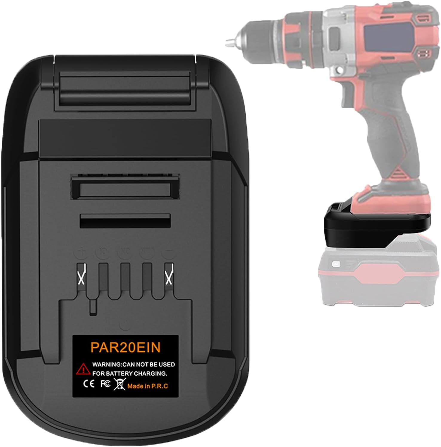 Akku-Adapter für Parkside 20v zu Einhell 18V Elektrowerkzeugen 1 Akku-Adapter für Parkside 20v zu Einhell 18V Elektrowerkzeugen