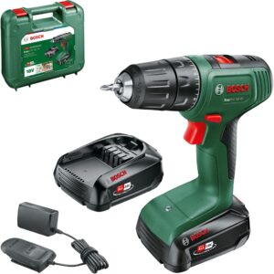 Bosch Akkuschrauber EasyDrill 18V-40 (2 Akku 2,0 Ah, 18 Volt System, im Koffer)