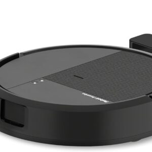iRobot Roomba® 115 Combo Saug- und Wischroboter, 15k Pa Saugleistung, Bürsten und Wischpad reichen, Navigation mit Clearview™ LiDAR, Schwarz