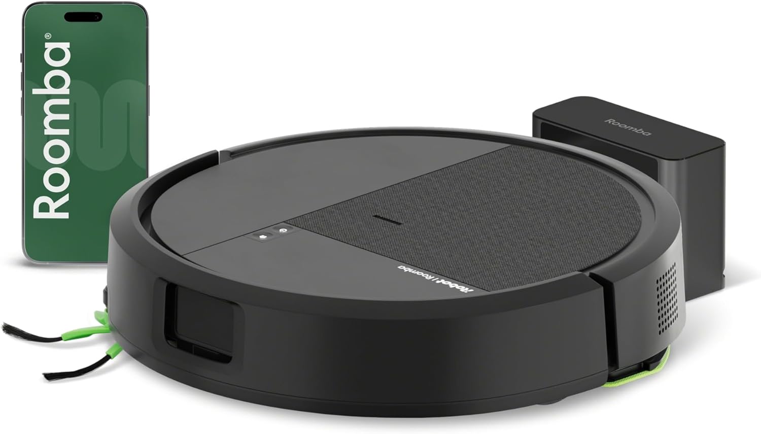 iRobot Roomba® 115 Combo Saug- und Wischroboter, 15k Pa Saugleistung, Bürsten und Wischpad reichen, Navigation mit Clearview™ LiDAR, Schwarz 1 iRobot Roomba® 115 Combo Saug- und Wischroboter, 15k Pa Saugleistung, Bürsten und Wischpad reichen, Navigation mit Clearview™ LiDAR, Schwarz