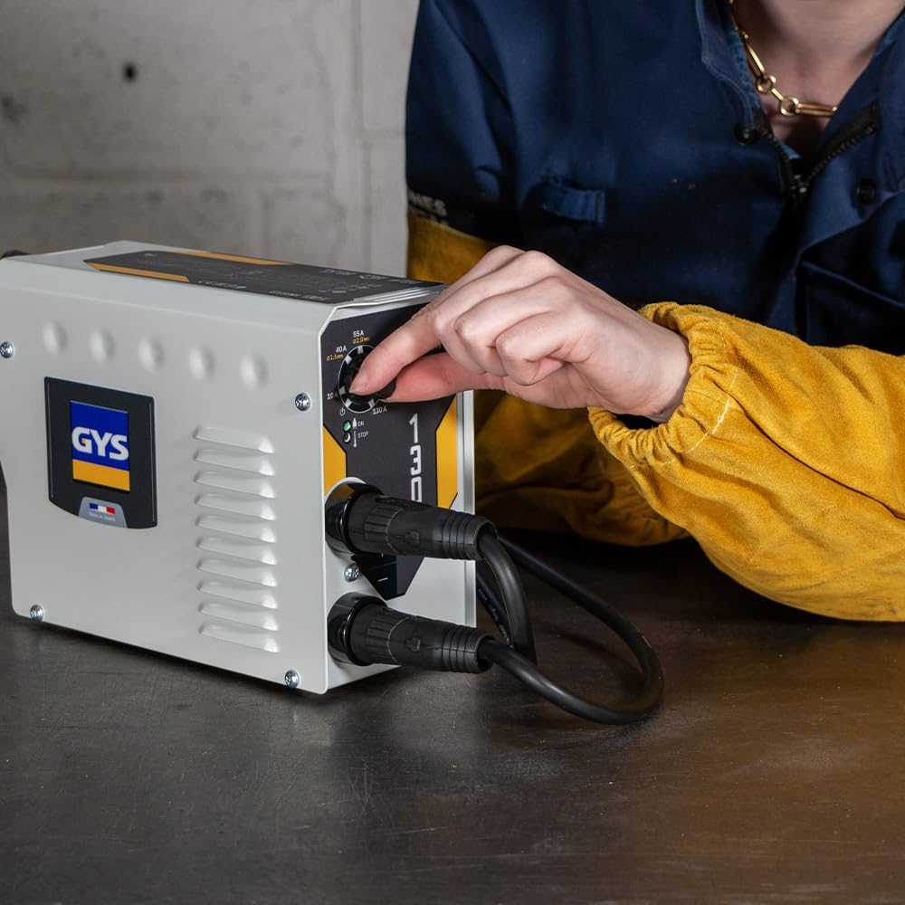 GYS Schweißgerät Elektroden-Schweißinverter mit Potentiometer, GYSMI 130P 5 GYS Schweißgerät Elektroden-Schweißinverter mit Potentiometer, GYSMI 130P – Bild 5