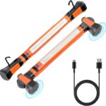 Arbeitsleuchte Led Akku 3000LM 5200mAh, Werkstattlampe, Anwesenheits-Sensor