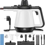 Dampfreiniger, 1200 W, 400 ml Wassertank, 13 Zubehörteile, Handgerät