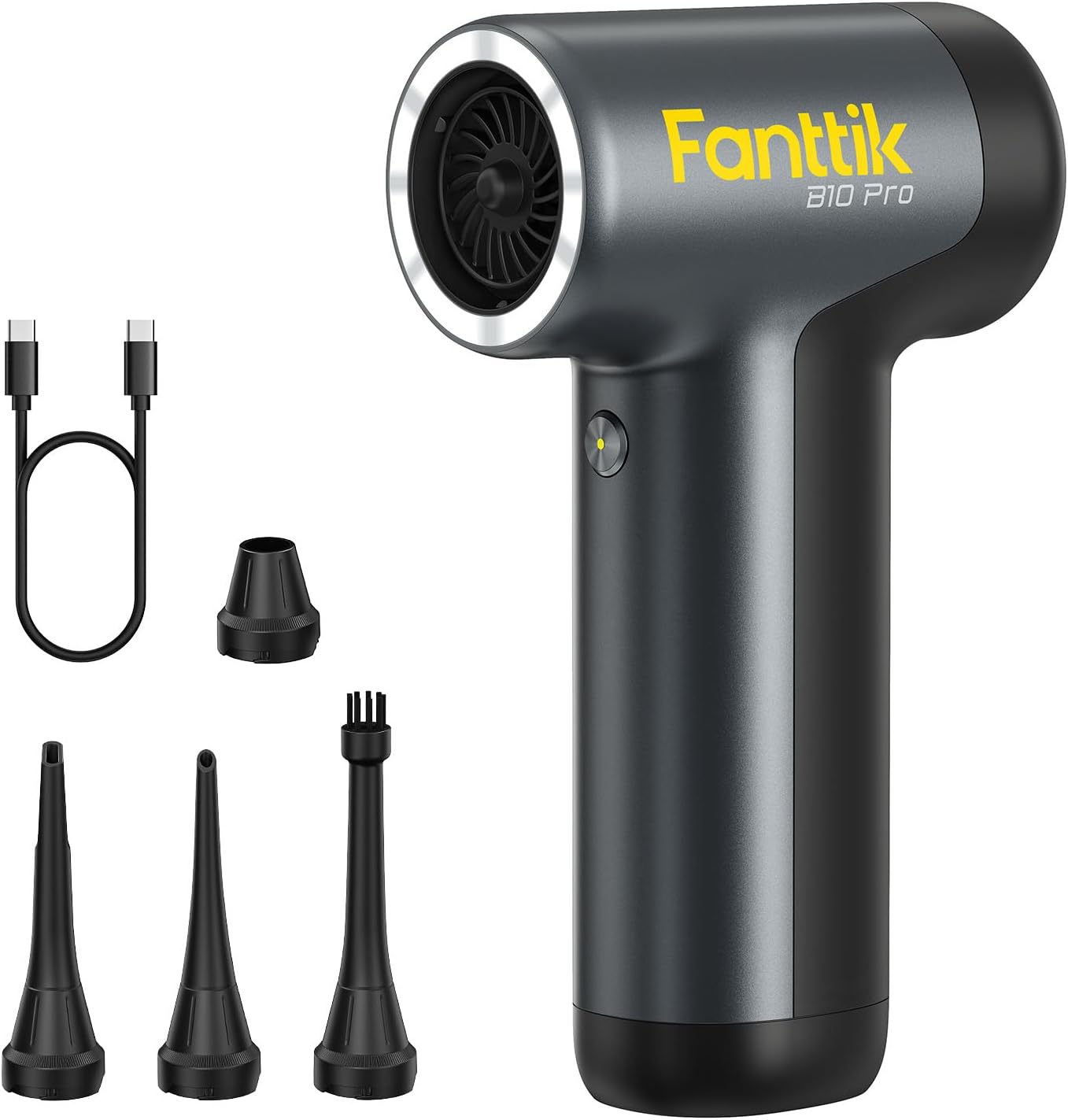 Fanttik B10 Pro Elektrische Staubgebläse, Electric Air Duster-Grau 1 Fanttik B10 Pro Elektrische Staubgebläse, Electric Air Duster-Grau