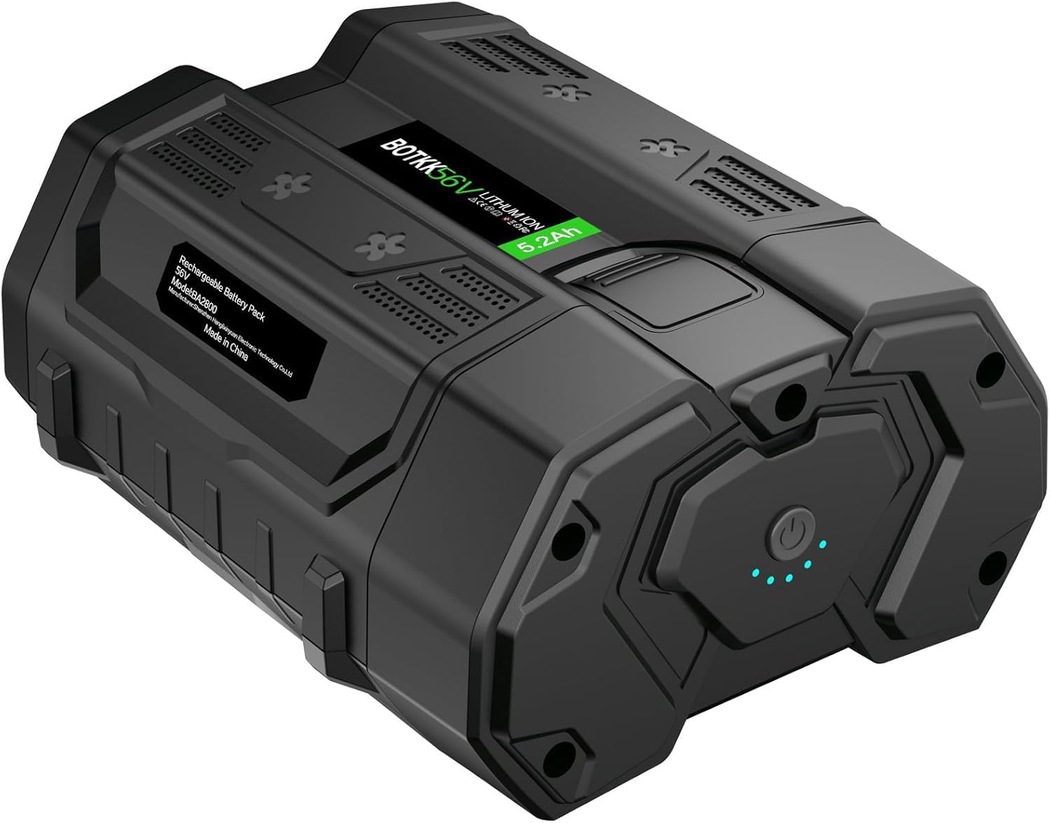 56V 5,2Ah Li-Ion Ersatzakku BA2800 für EGO 56V Akku BA1400T BA2800T BA4200 BA4200T 1 56V 5,2Ah Li-Ion Ersatzakku BA2800 für EGO 56V Akku BA1400T BA2800T BA4200 BA4200T