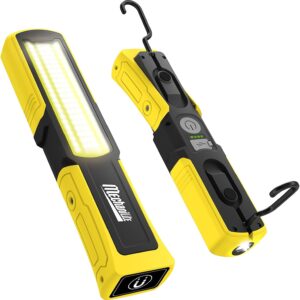 3000 Lumen LED Werkstattlampe 5 Leuchtmodi Inspektionslampe Gelb
