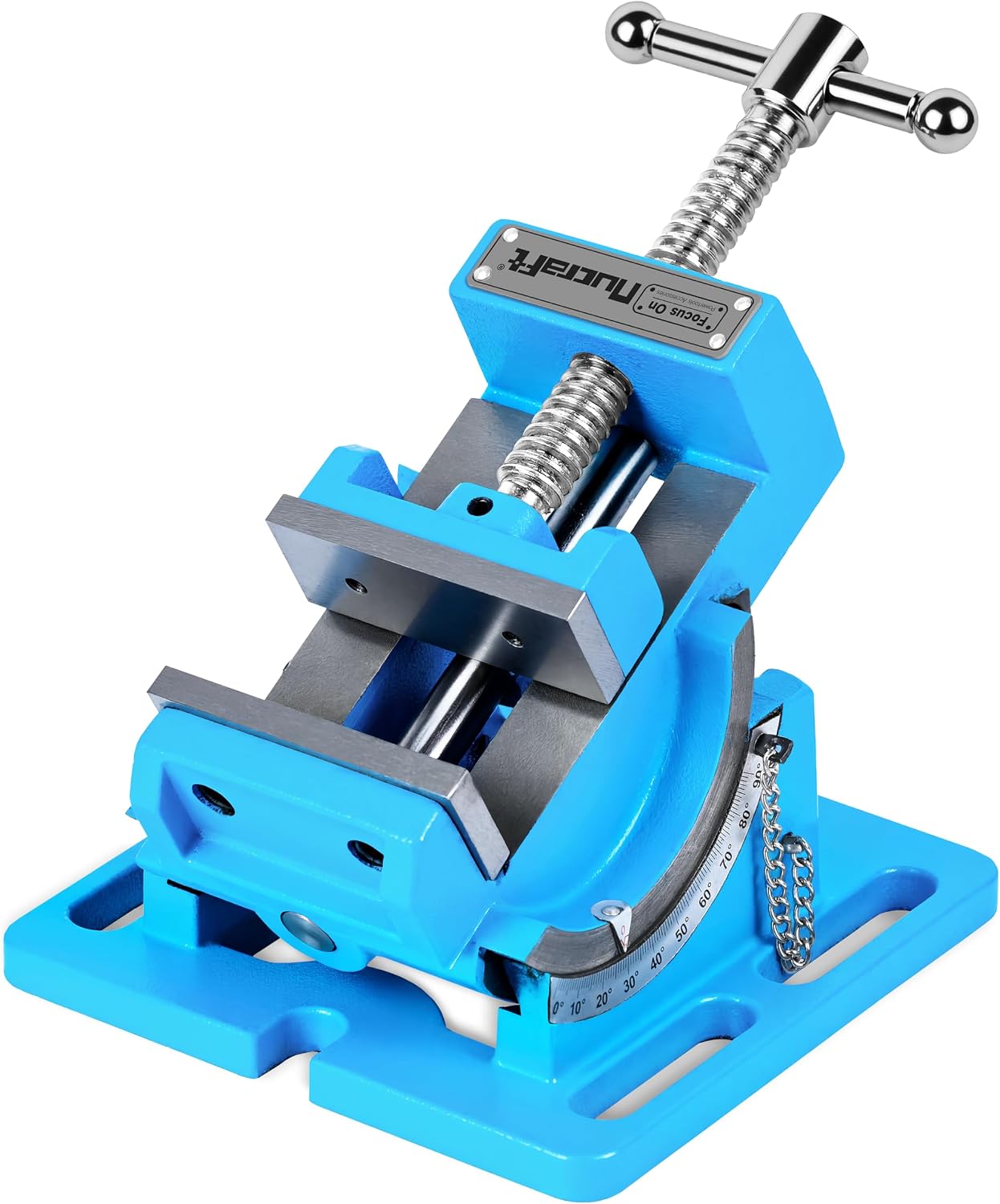 Nucraft Bohrmaschinen-Schraubstock Kippbarer 80mm/3''für Säulenbohrmaschine 1 Nucraft Bohrmaschinen-Schraubstock Kippbarer 80mm/3''für Säulenbohrmaschine