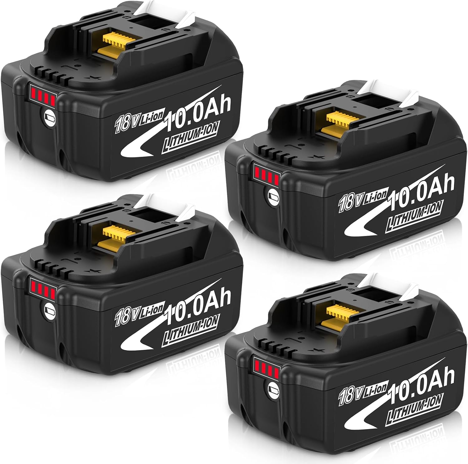 4Stück 18V 10.0Ah/10000mAh für Makita Akku 18V LXT Werkzeuge 1 4Stück 18V 10.0Ah/10000mAh für Makita Akku 18V LXT Werkzeuge