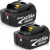 2Stück 10000 mAh Kompatibel mit Makita Akku 18V LXT-18V-Serie 7 71BPTK49JYL. AC SL1500