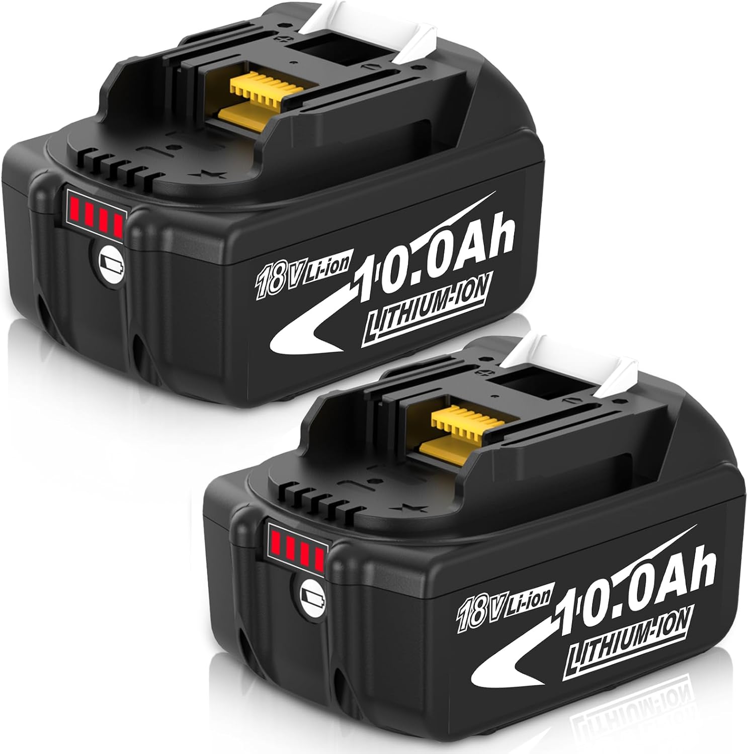 2Stück 10000 mAh Kompatibel mit Makita Akku 18V LXT-18V-Serie 1 2Stück 10000 mAh Kompatibel mit Makita Akku 18V LXT-18V-Serie