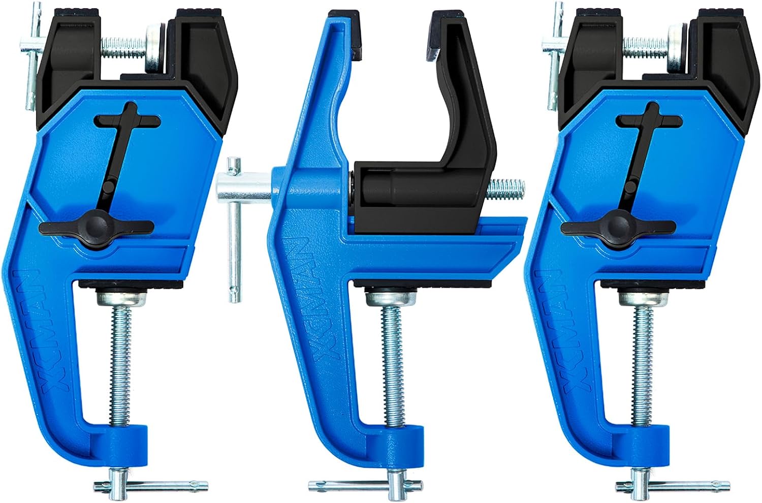 XCMAN Alpine Ski Vise Pro für Skistuning und Wachsen, verstellbarer Winkel und Höhe, langlebig und stabil, Backenöffnung bis zu 105 mm