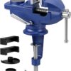 Schraubstock Drehbar 360° 70mm Tischschraubstock Klemmbar Klein Werkbankschraubstock Schwenkbar mit Hammerschlaglackierung Versehen für Holzbearbeitung, Bohren, Schneiden 6 71G1qheH7AL. AC SL1500