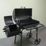 XL Smoker Laguna SECA BBQ STANDGRILL/GRILLWAGEN Holzkohle Grill Grillkamin ca. 1,5 mm Stahl Profi-QUALITÄT