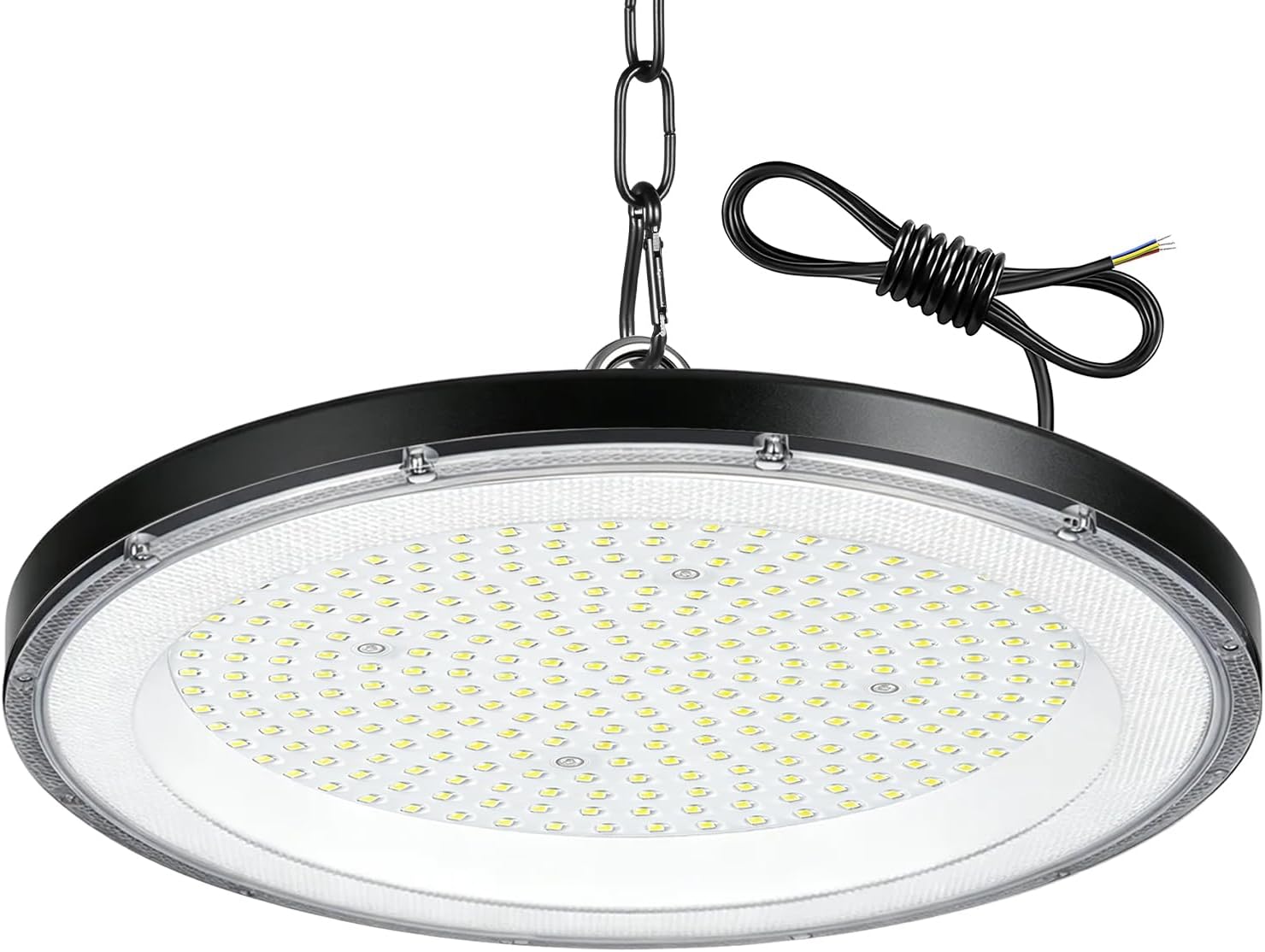 500W UFO LED High Bay Light, Hallenstrahler 50000LM, 6500K Kaltweiß UFO LED Werkstattlampe, IP65 Wasserdichte Industrielampe High Bay Licht für Fabriken,Garage,Lagerhaus (1 Stück, 500W) 1 500W UFO LED High Bay Light, Hallenstrahler 50000LM, 6500K Kaltweiß UFO LED Werkstattlampe, IP65 Wasserdichte Industrielampe High Bay Licht für Fabriken,Garage,Lagerhaus (1 Stück, 500W)