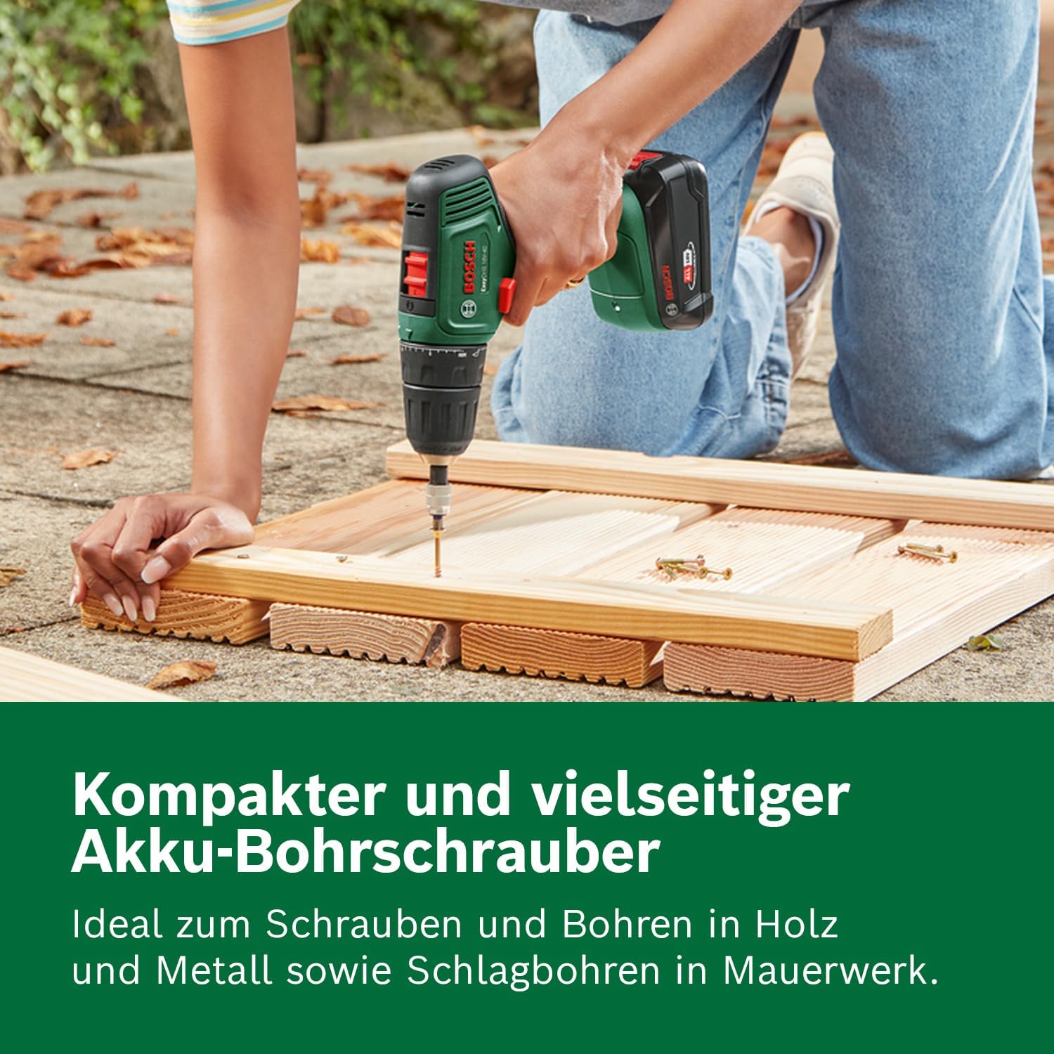 Bosch Akkuschrauber EasyDrill 18V-40 (2 Akku 2,0 Ah, 18 Volt System, im Koffer) 3 Bosch Akkuschrauber EasyDrill 18V-40 (2 Akku 2,0 Ah, 18 Volt System, im Koffer) – Bild 3