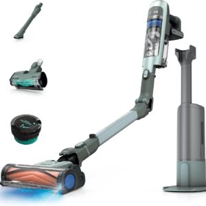 Shark Detect Speed Clean & Empty Pet Pro Akku-Staubsauger, Salbeigrau