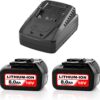 Cafonil 2 x 8000mAh Ersatzakku für Bosch Akku 18V BAT618 mit Ladegerät 7 71cIA7VSSiL. AC SL1500
